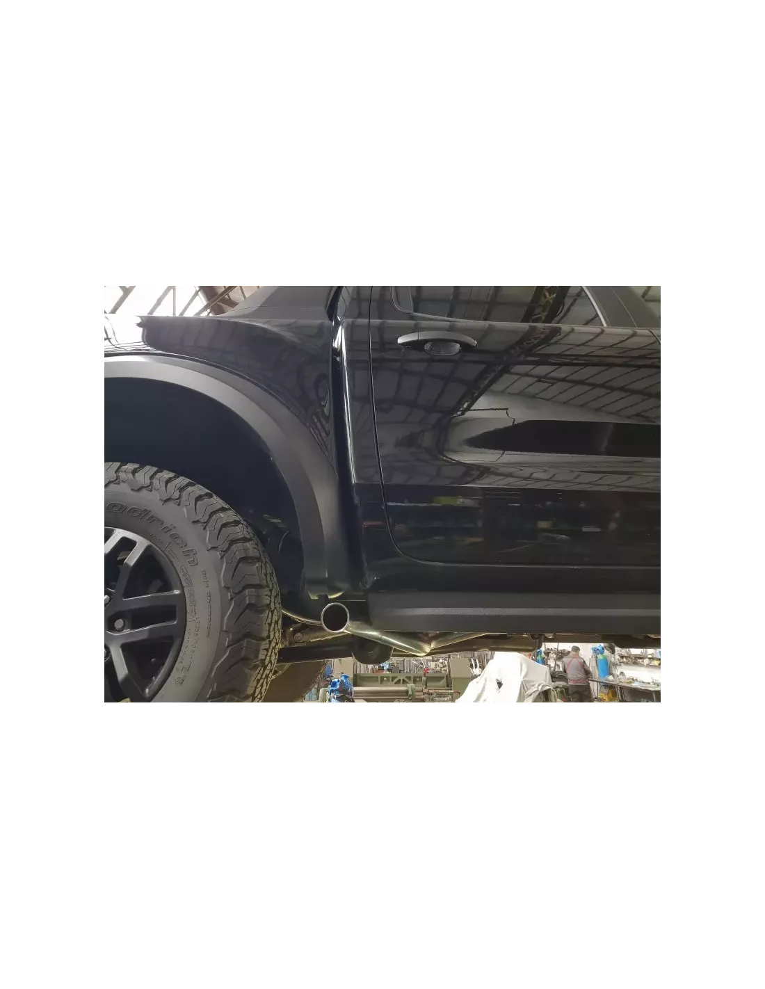 Sortie laterale apres catalyseur Tecinox Ford Ranger Raptor 2.0L TDCI