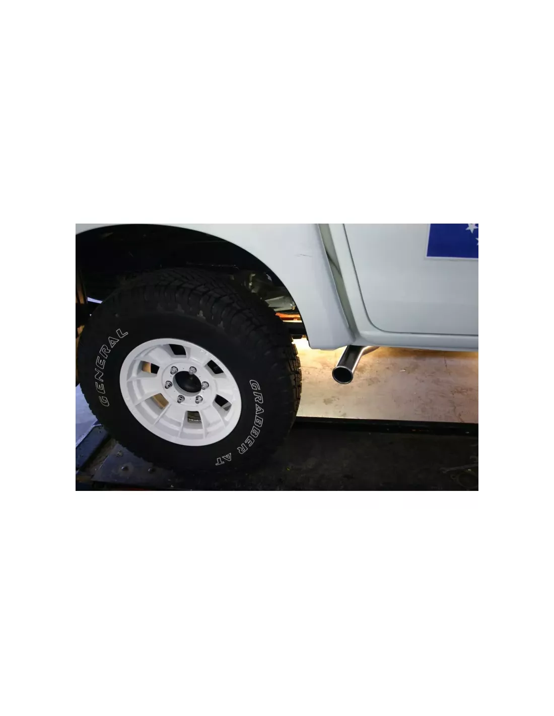 Sortie laterale apres fap Tecinox Isuzu D-Max 2.5L TD 2012- TECINOX -