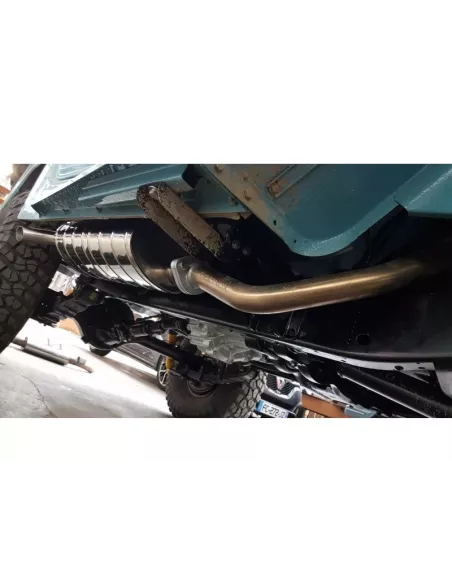 Sortie latérale après tube primaire Tecinox Toyota Land Cruiser Bj42