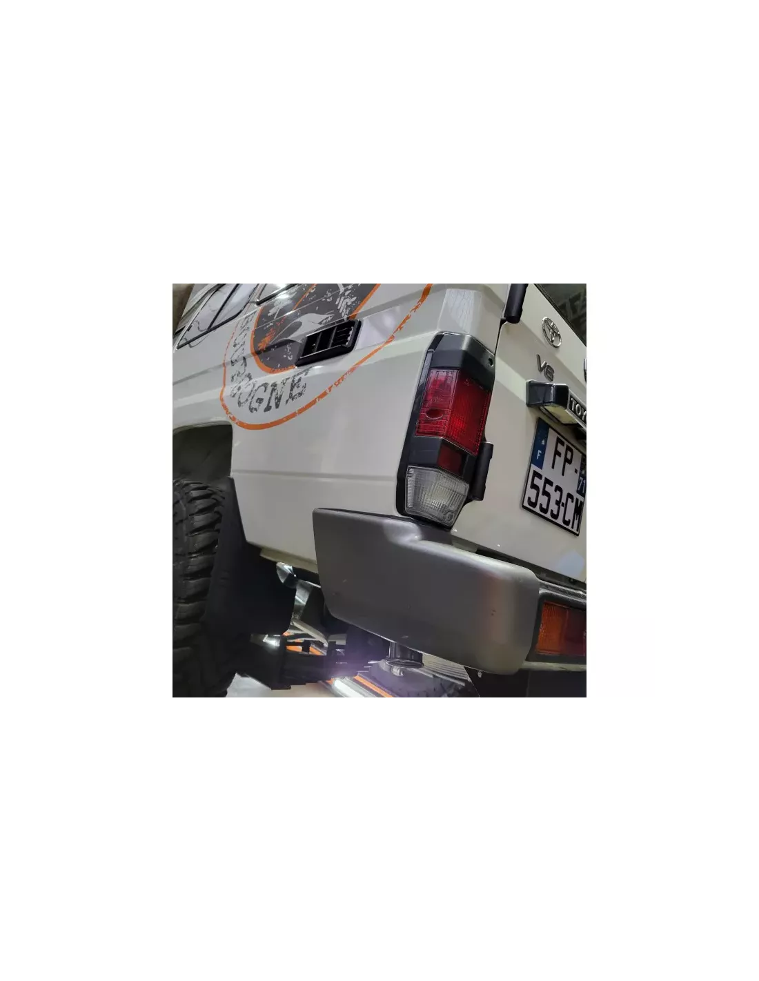 Intermediaire avec silencieux Tecinox Toyota Land Cruiser GRJ76 78