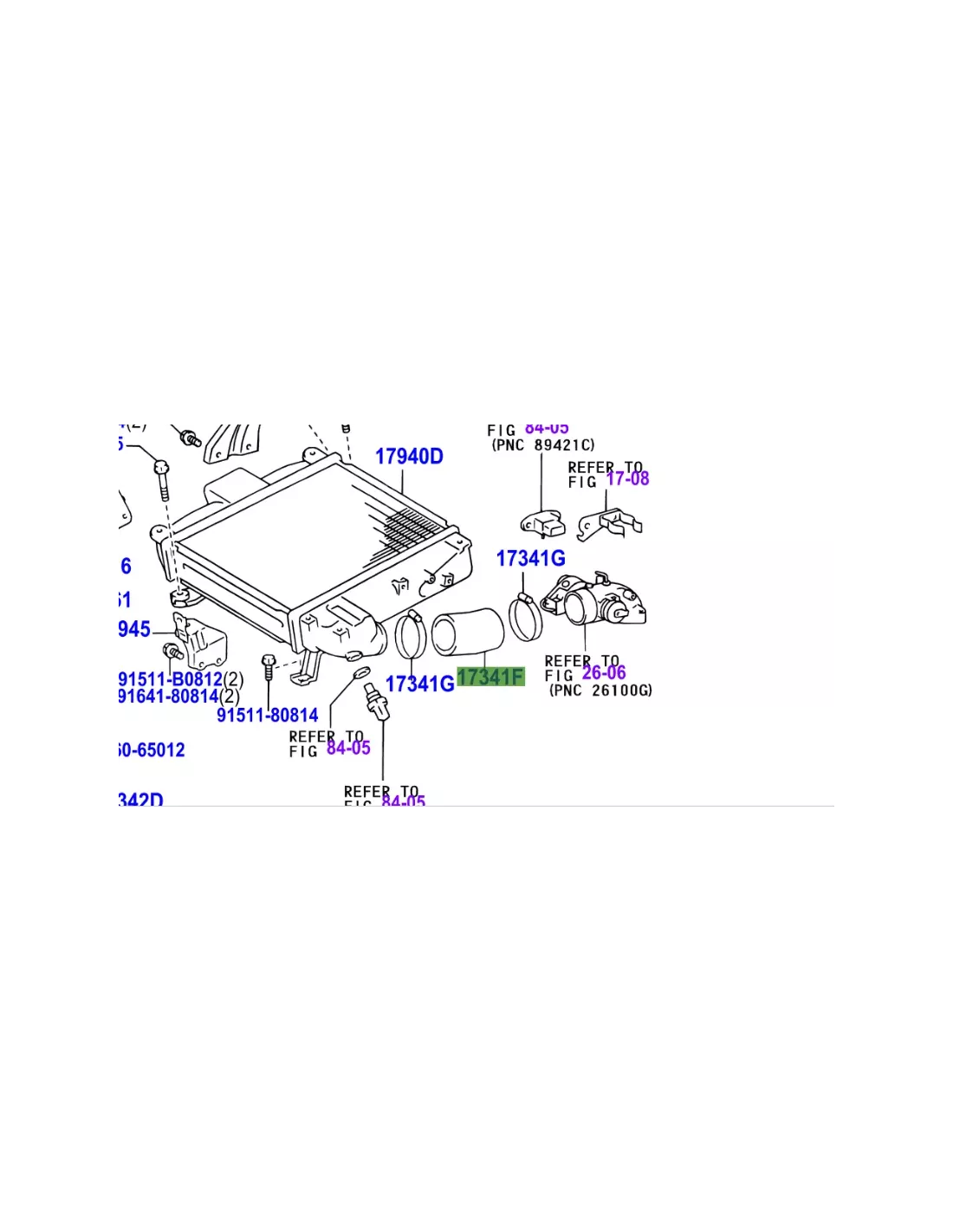 Durite entrée air entre intercooler et admission KDJ9 KDJ12 163cv