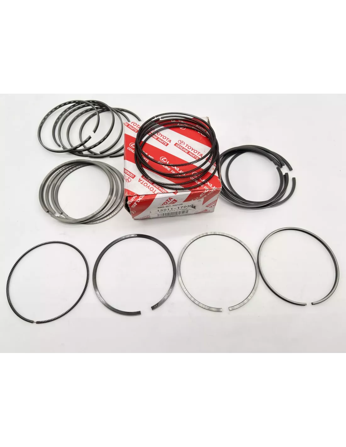 Jeu de segments pour 6 pistons HZJ7 HDJ80 TOYOTA - accessoire 4x4