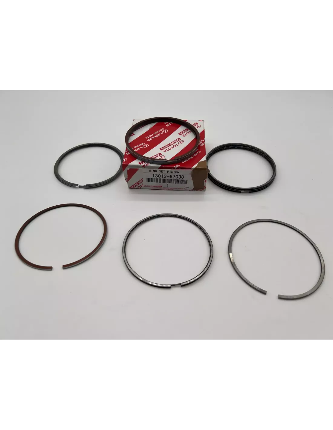 Jeu segments cote réparation 0.5 pour 4 pistons 1KZ-T KZJ7 KZJ9