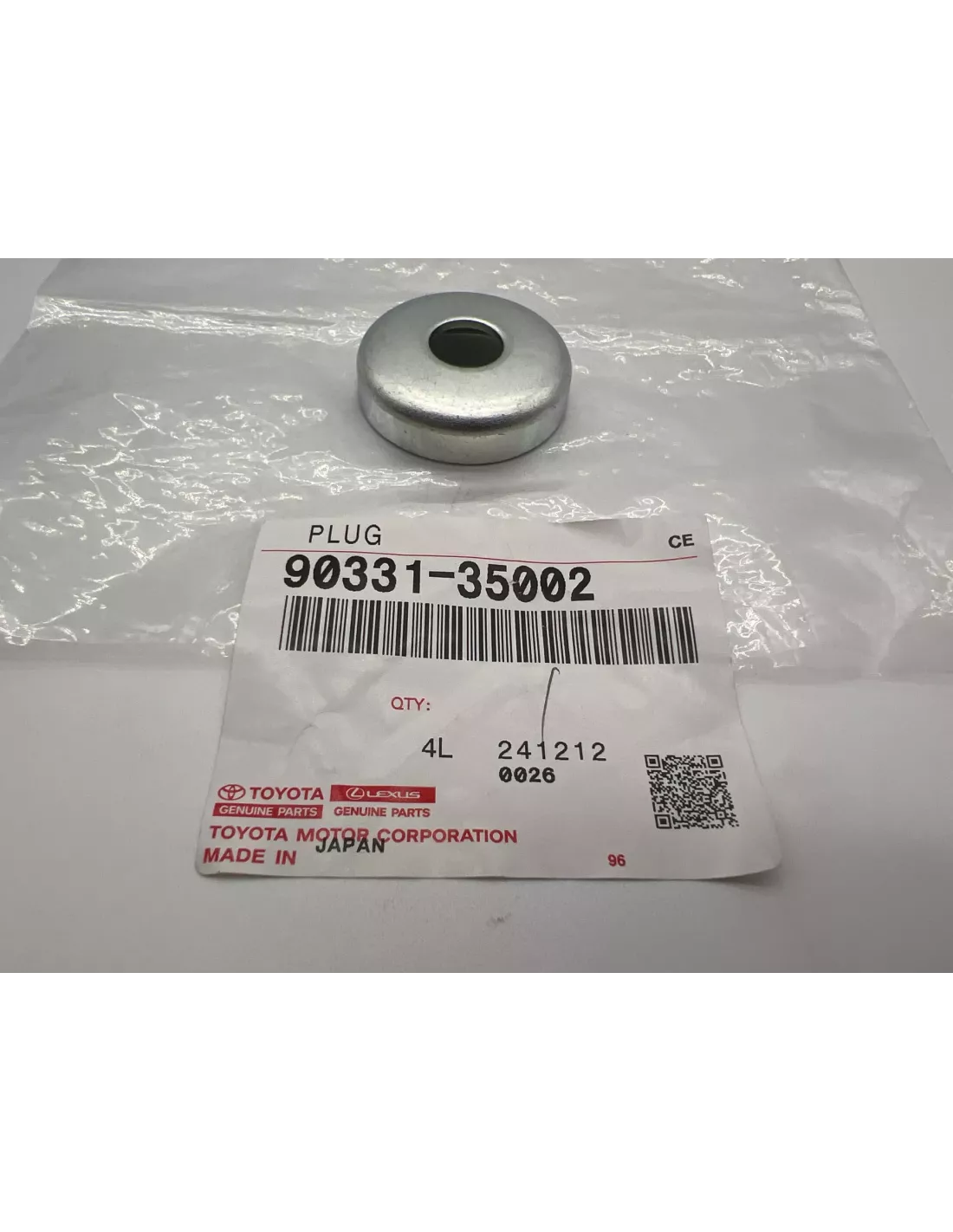 Pastille sablage Ø35mm TOYOTA - accessoire 4x4