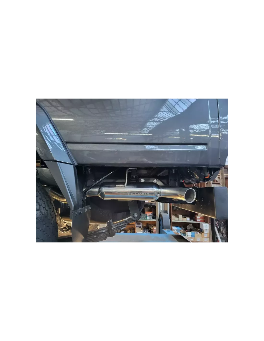 Intermediaire avec silencieux Tecinox Toyota Land Cruiser GRJ79