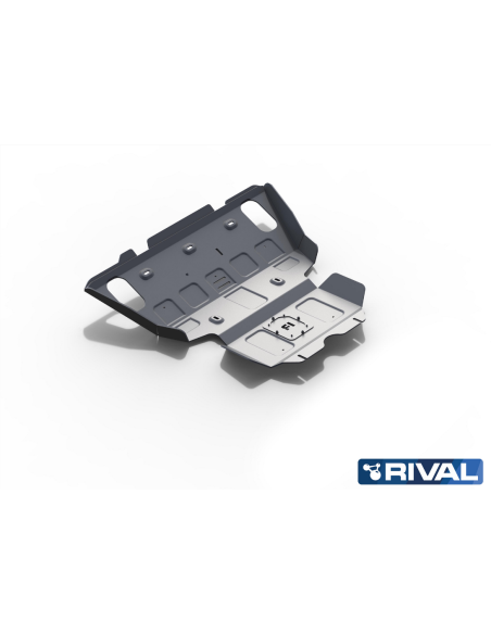PLAQUE PROTECTION RIVAL MOTEUR+RADIA TOYOYA HILUX REVO