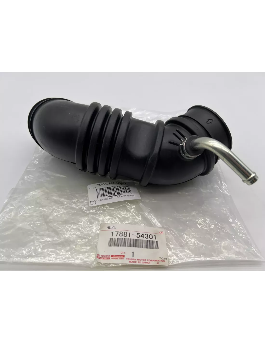 Durite entre boite à air et turbo LJ70 LJ73 phares ronds TOYOTA -
