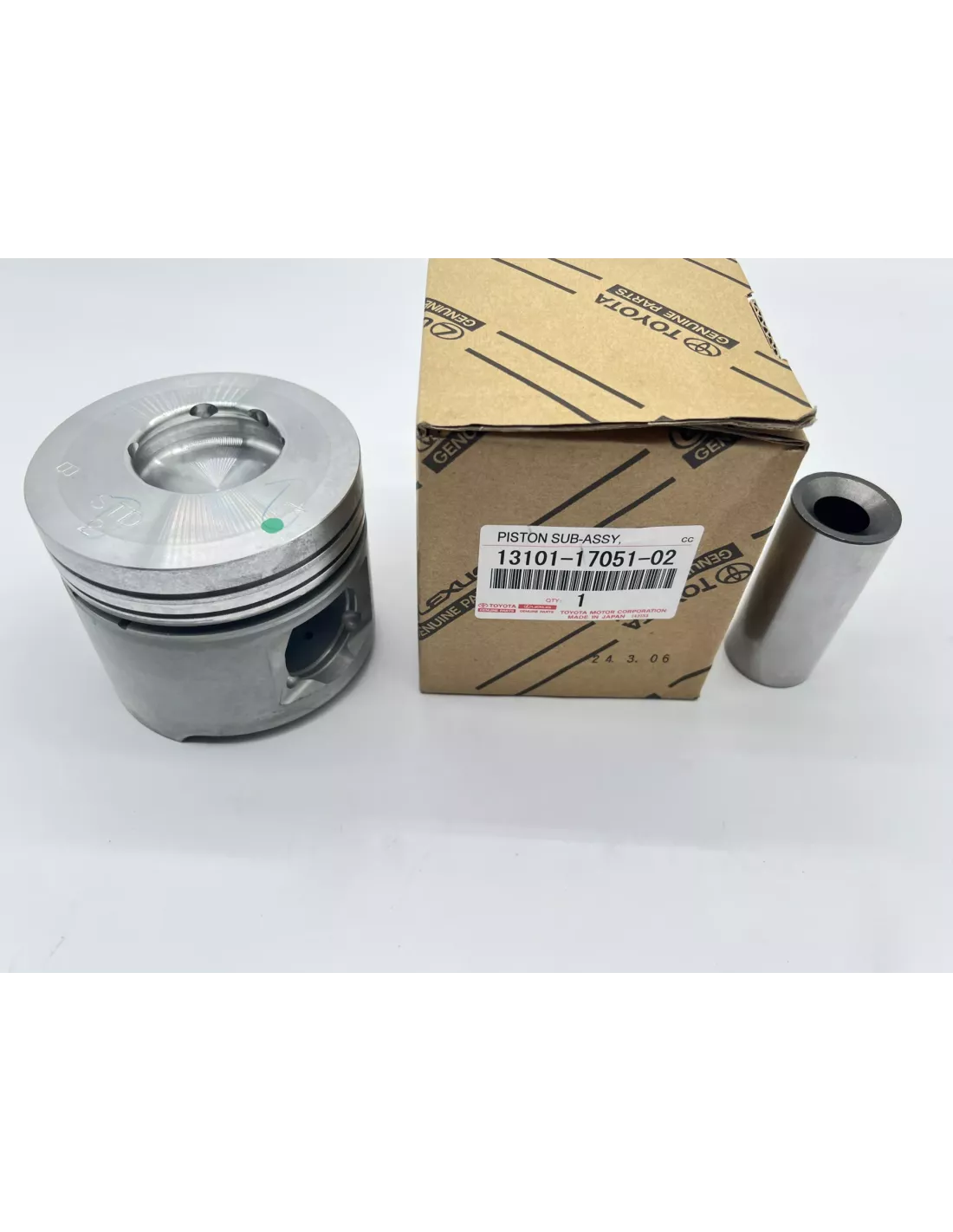 Piston moteur 1HD-T HDJ80 12s - Marquage 2 - Cote standard TOYOTA -