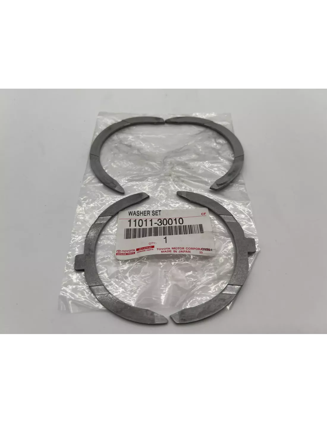 Jeu de cales de réglage latéral de vilebrequin KDJ12 KDJ15 166cv