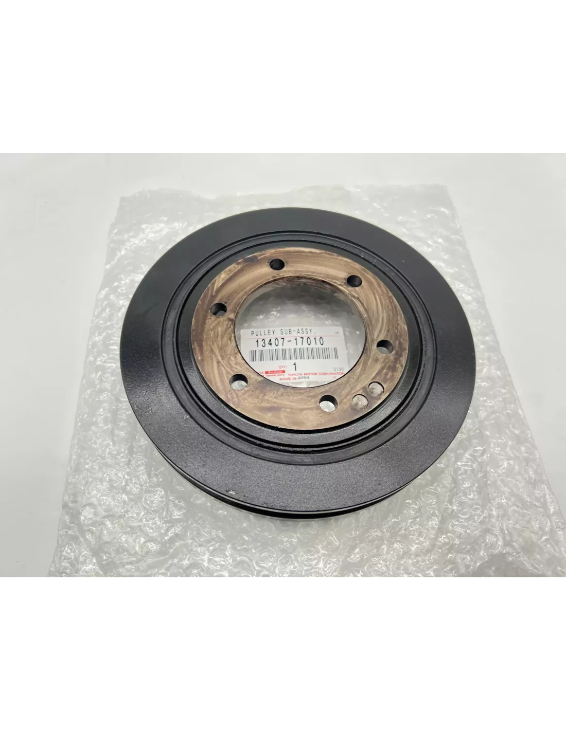 Poulie damper vilebrequin de courroie climatisation HDJ80 12s HZJ7