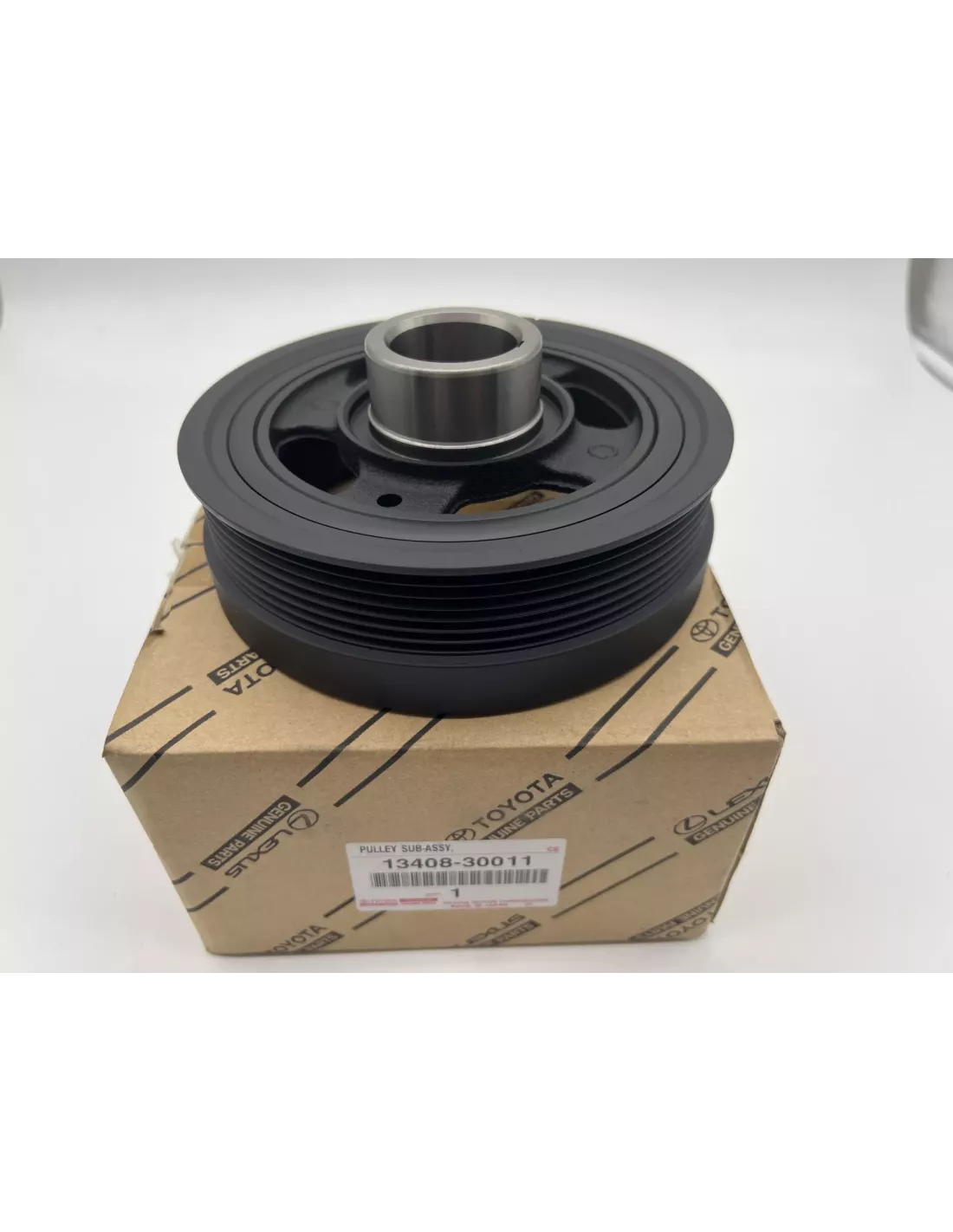 Poulie damper vilebrequin KDJ9 KDJ12 KDJ15 173cv Hilux Vigo 3.0D4-D