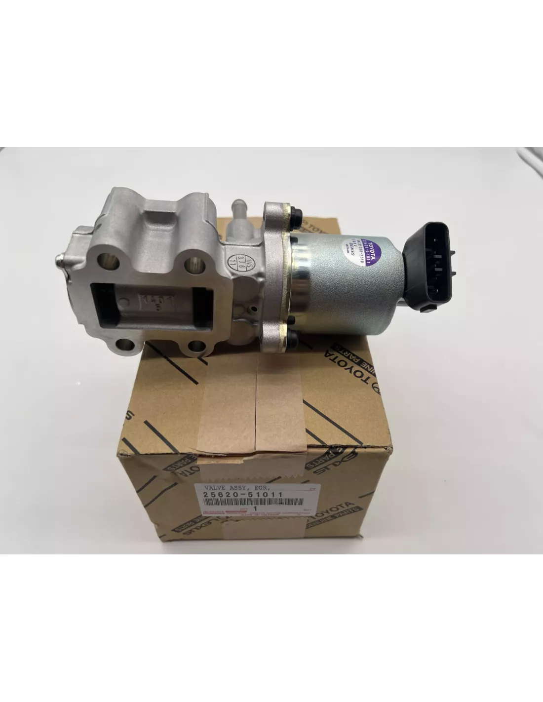 Vanne EGR recirculation gaz échappement No1 VDJ200 TOYOTA -