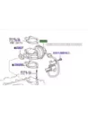 Vanne EGR recirculation gaz échappement KDJ9 KDJ12 163cv TOYOTA -