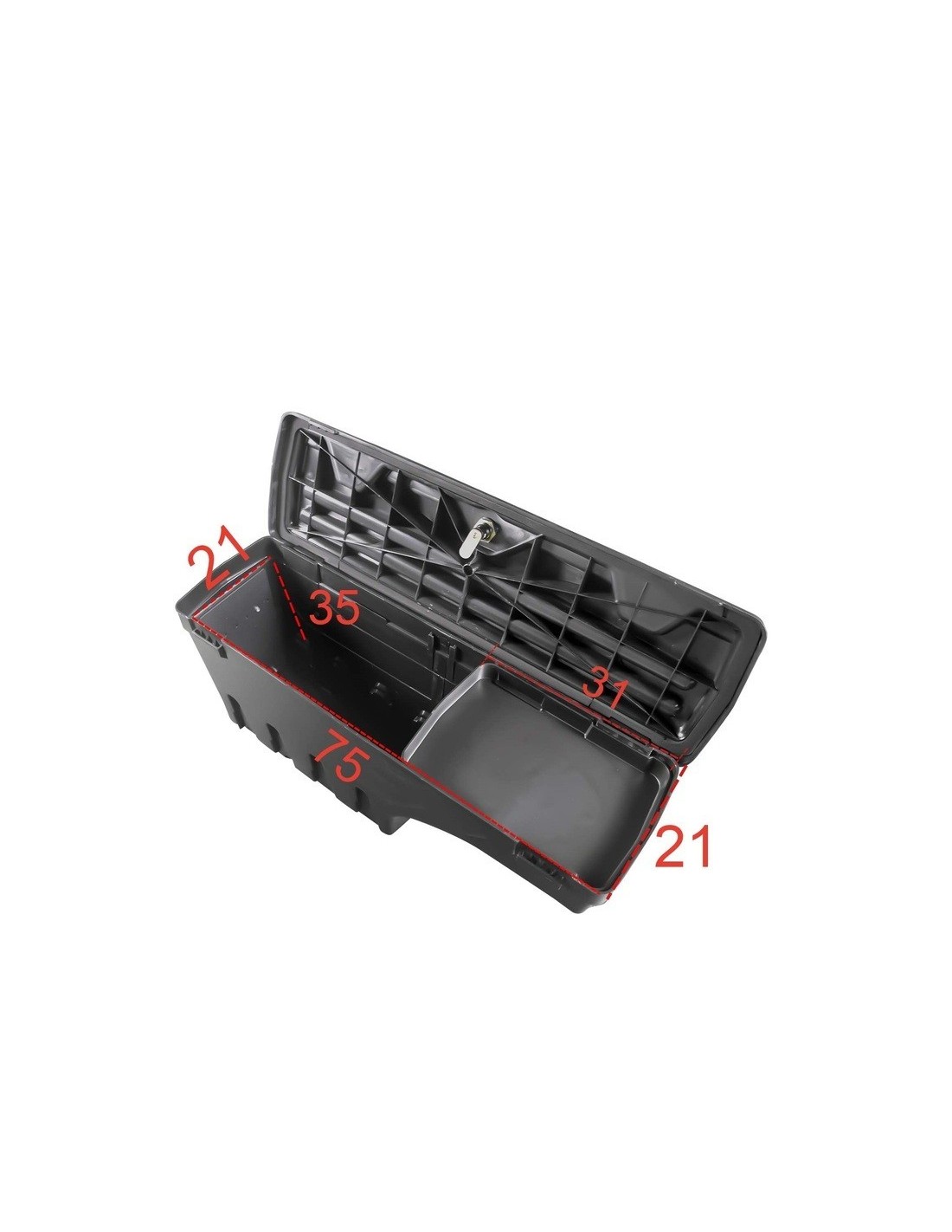 Geplatte toolbox voor Ford Ranger 2012-2022 | Ranger offroad