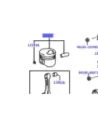 Piston moteur KZJ7 KZJ9 - Marquage 2 - Cote standard TOYOTA -