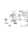 Poulie damper vilebrequin de courroies KZJ7 KZJ9 TOYOTA - accessoire