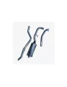 Intermediaire avec silencieux Tecinox Nissan Navara D40 2.5L DCI