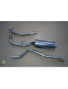 Intermediaire avec silencieux Tecinox Nissan Navara D40 2.5L DCI