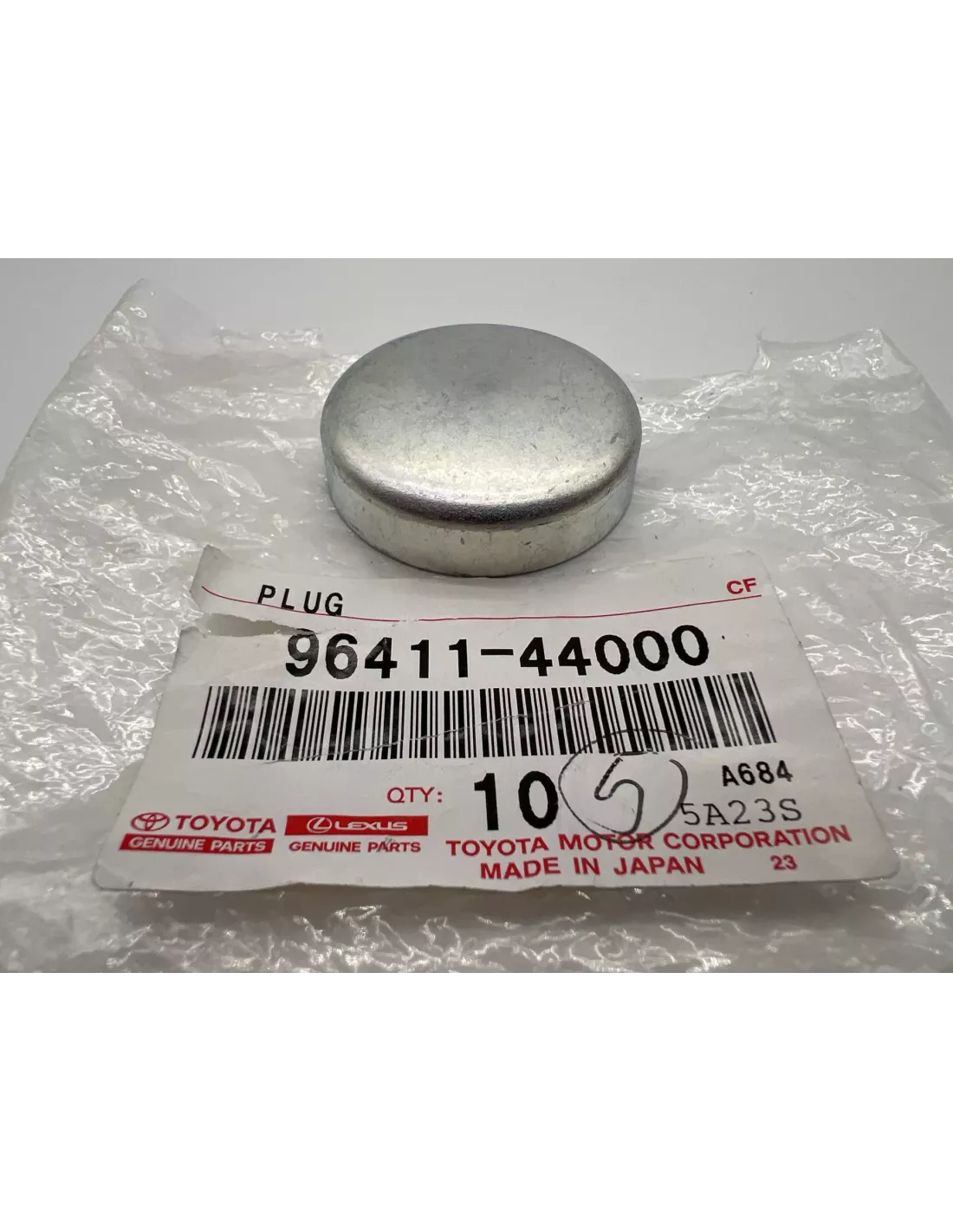 Pastille sablage culasse Ø40mm TOYOTA - accessoire 4x4