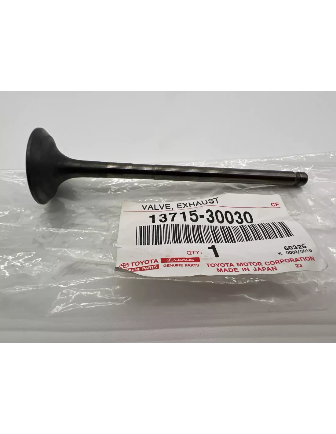 Soupape échappement KDJ9 KDJ12 KDJ15 Hilux Vigo 3.0D4-D TOYOTA -