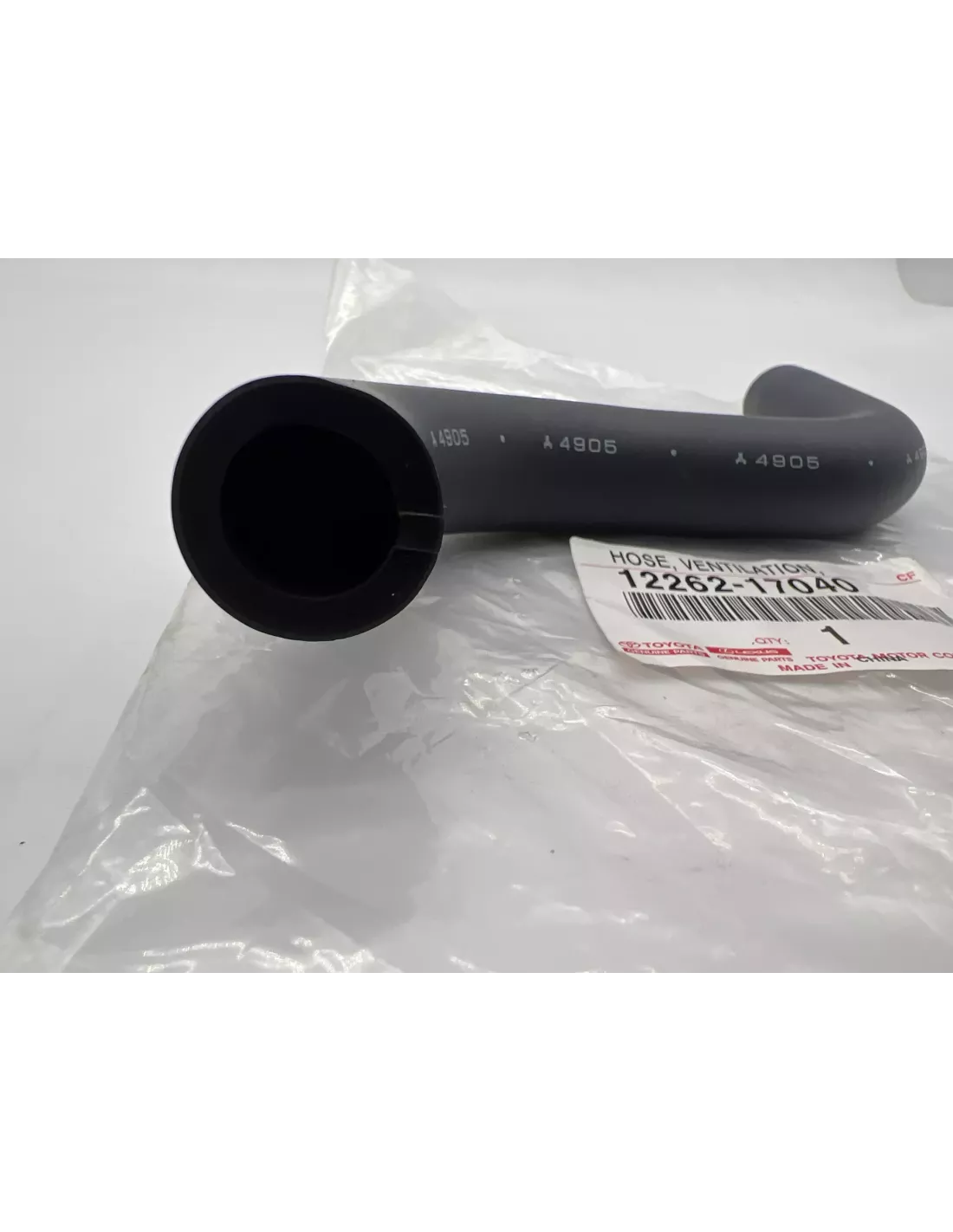 Durite de reniflard - mise à l'air cache culbuteur HDJ80 24s TOYOTA -