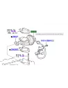 Vanne EGR recirculation gaz échappement KDJ9 KDJ12 163cv TOYOTA -