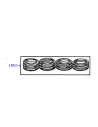 Jeu segments cote réparation 0.5 pour 4 pistons 1KZ-T KZJ7 KZJ9