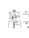 Piston moteur KZJ7 KZJ9 - Marquage 2 - Cote standard TOYOTA -
