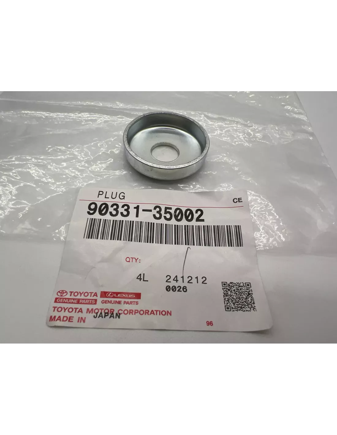 Pastille sablage Ø35mm TOYOTA - accessoire 4x4