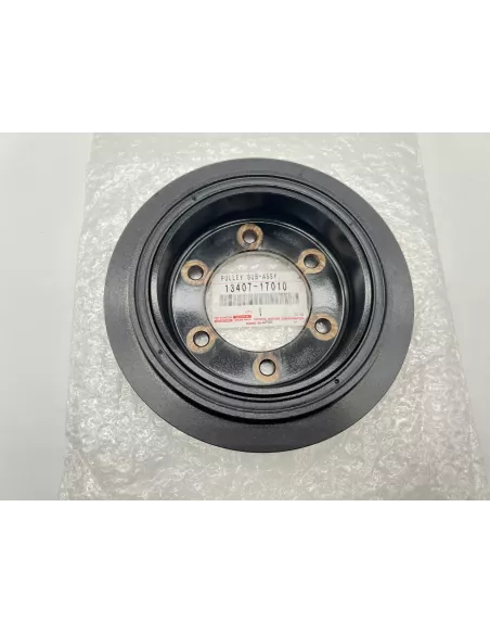 Poulie damper vilebrequin de courroie climatisation HDJ80 12s HZJ7