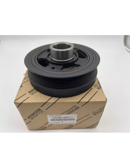 Poulie damper vilebrequin KDJ9 KDJ12 KDJ15 173cv Hilux Vigo 3.0D4-D