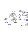 Poulie damper vilebrequin de courroies KZJ7 KZJ9 TOYOTA - accessoire