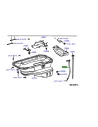 Guide de jauge de niveau d'huile KZJ70 KZJ73 4Runner 3.0TD TOYOTA -