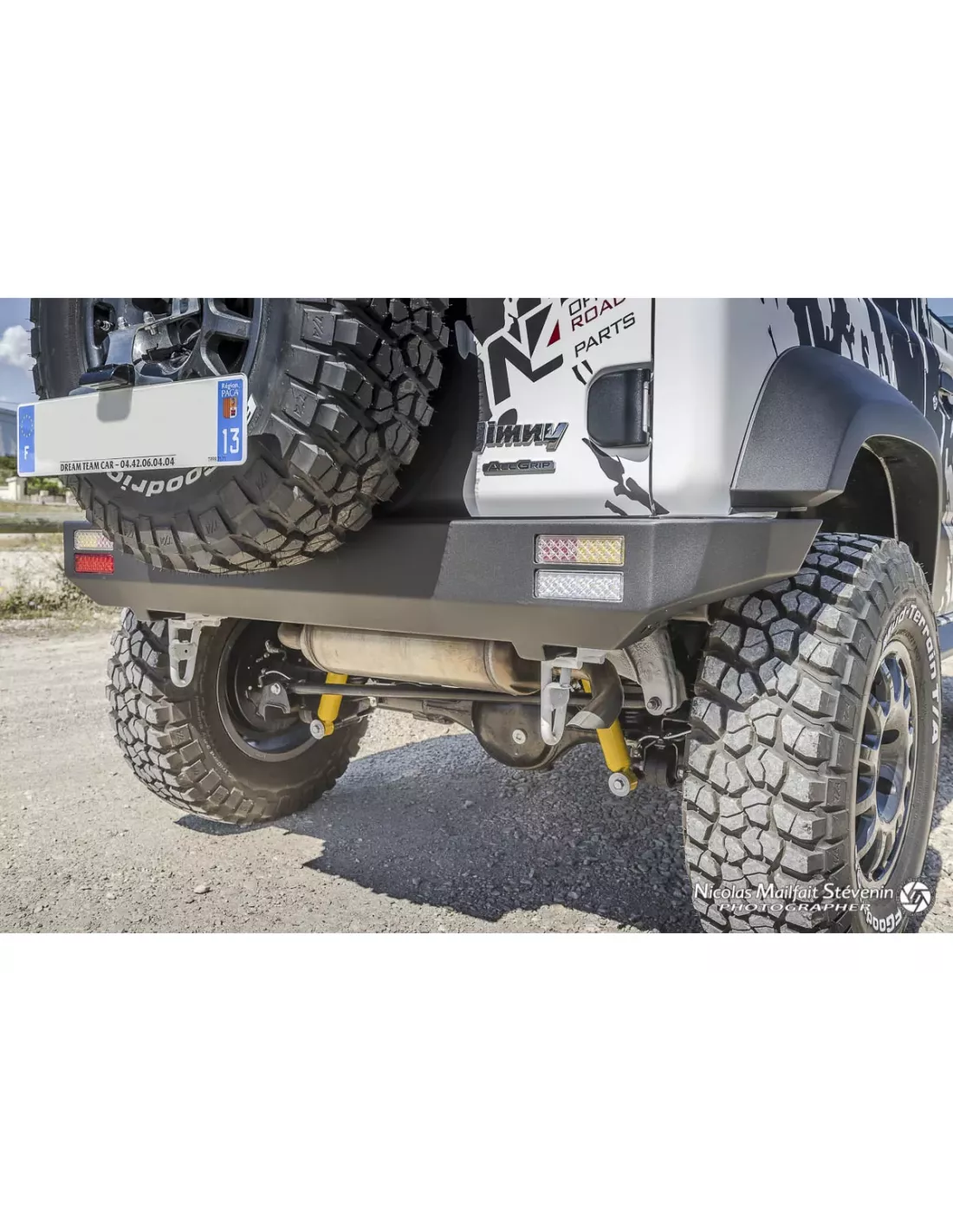 Pare-chocs arrière acier Suzuki Jimny 2019 -