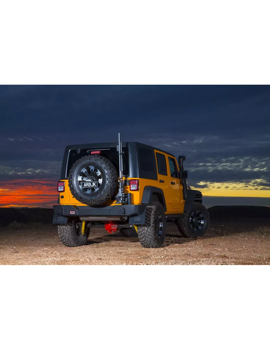 REAR BAR JK TXT BLACK ARB - accessoire 4x4