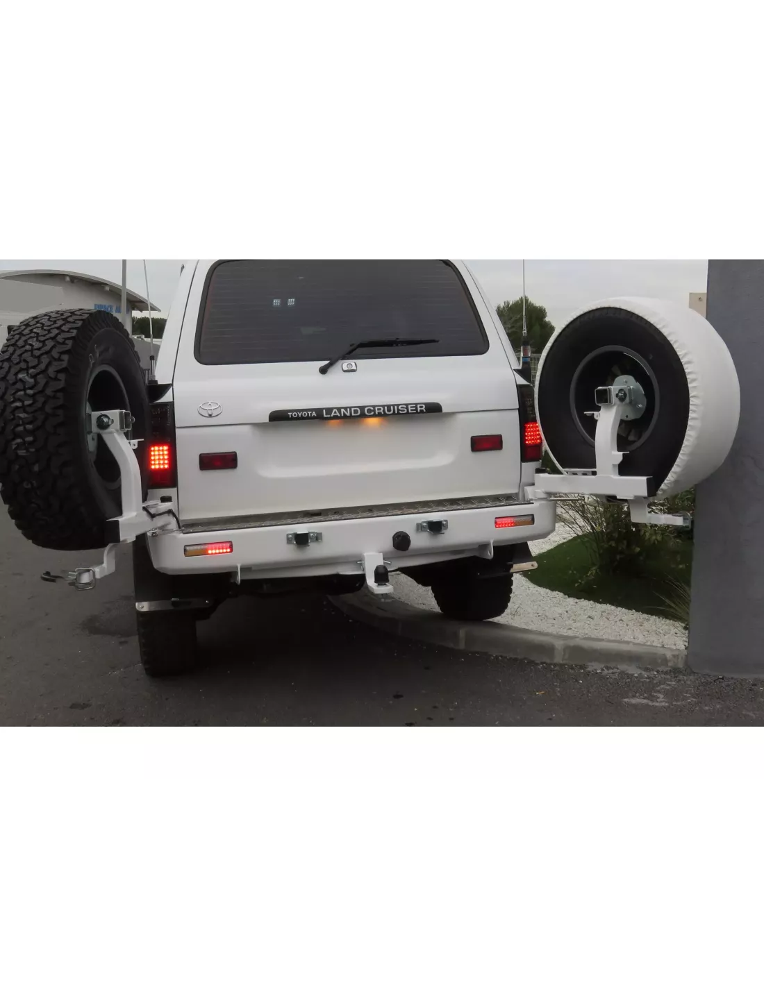 Pare Choc Arrière Kaymar Toyota HDJ80 KAYMAR - accessoire 4x4