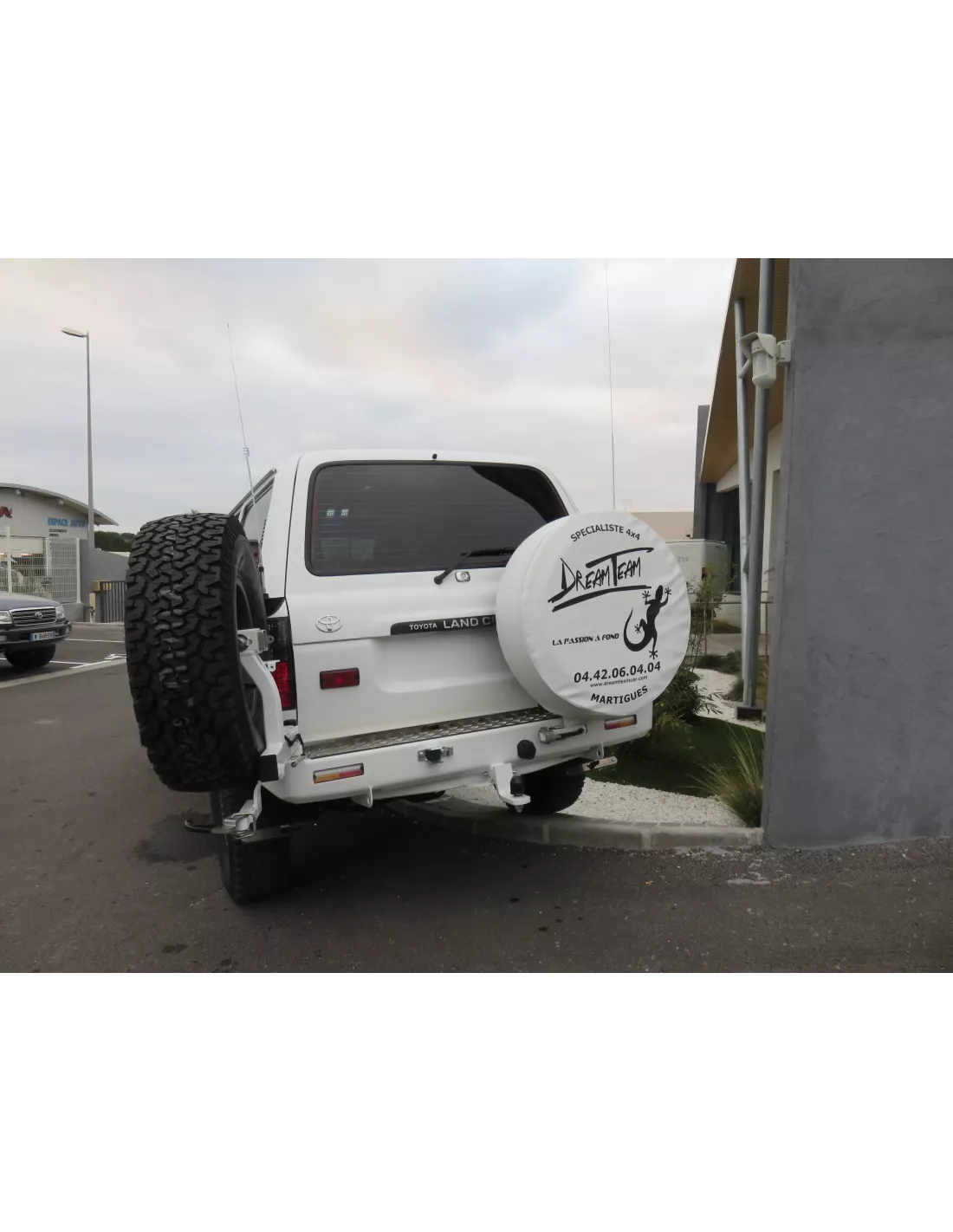 Pare Choc Arrière Kaymar Toyota HDJ80 KAYMAR - accessoire 4x4