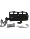 Porte jerrycan double côté gauche pour pare chocs arrière Kaymar sur