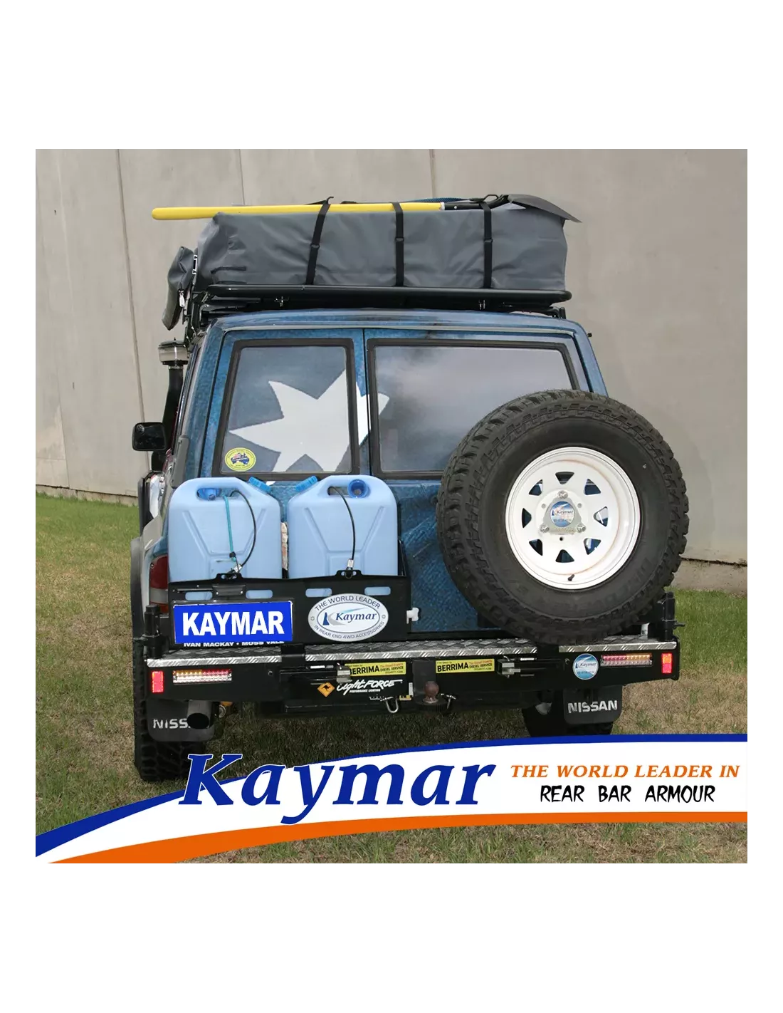 Pare chocs arrière Kaymar pour Nissan Patrol GR Y60 KAYMAR -