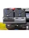 Porte jerrycan double côté gauche pour pare chocs arrière Kaymar sur