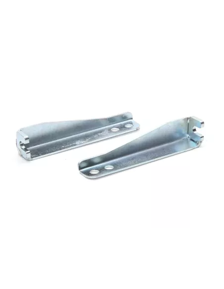 Paire de supports de vérins d'assistance d'ouverture de porte roue