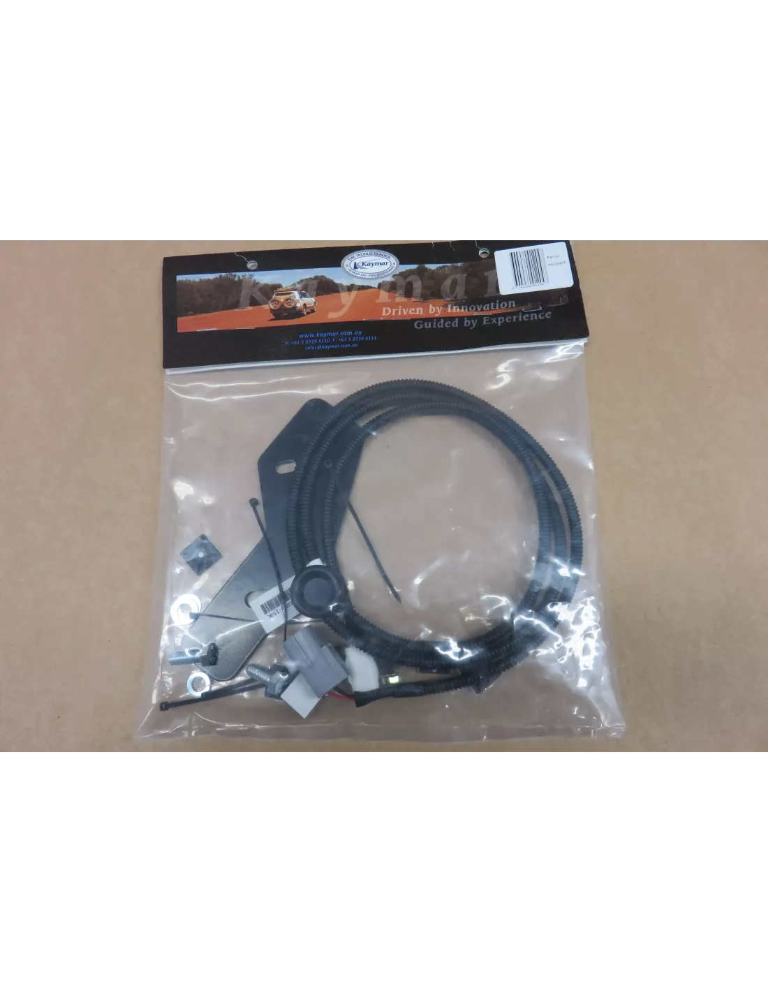 Relocalisation de camera de recul avec porte roue droit Kaymar Toyota