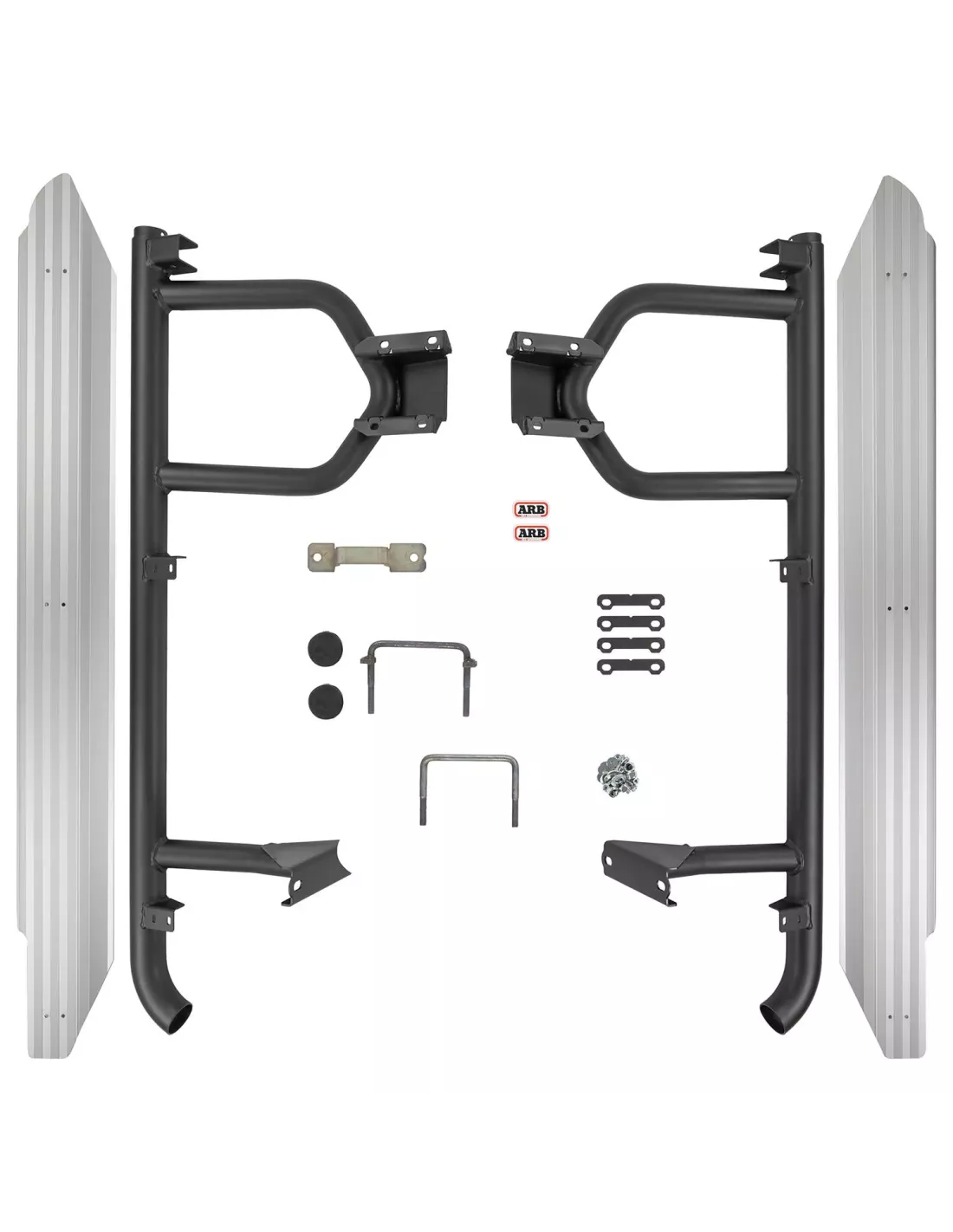 SUMMIT 76 07ON STEP ONLY MATT BLACK REQ 4412670 ARB - accessoire 4x4