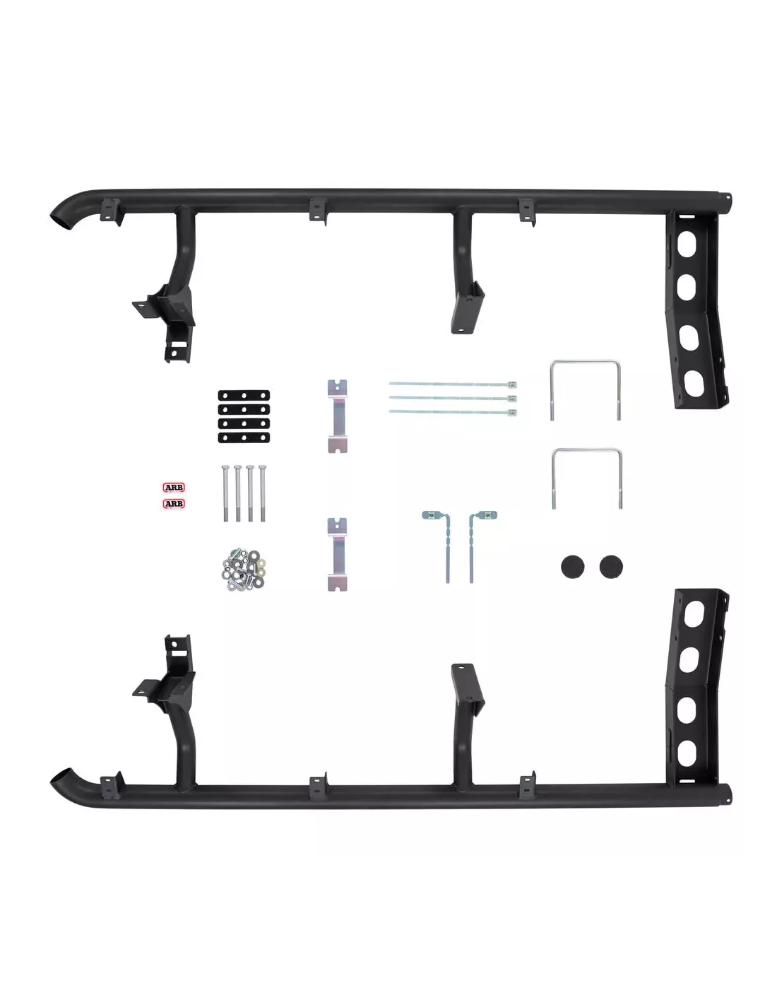 SUMMIT STEP SECTION DC/EC MATT BLACK REQ 4414700/710 ARB - accessoire