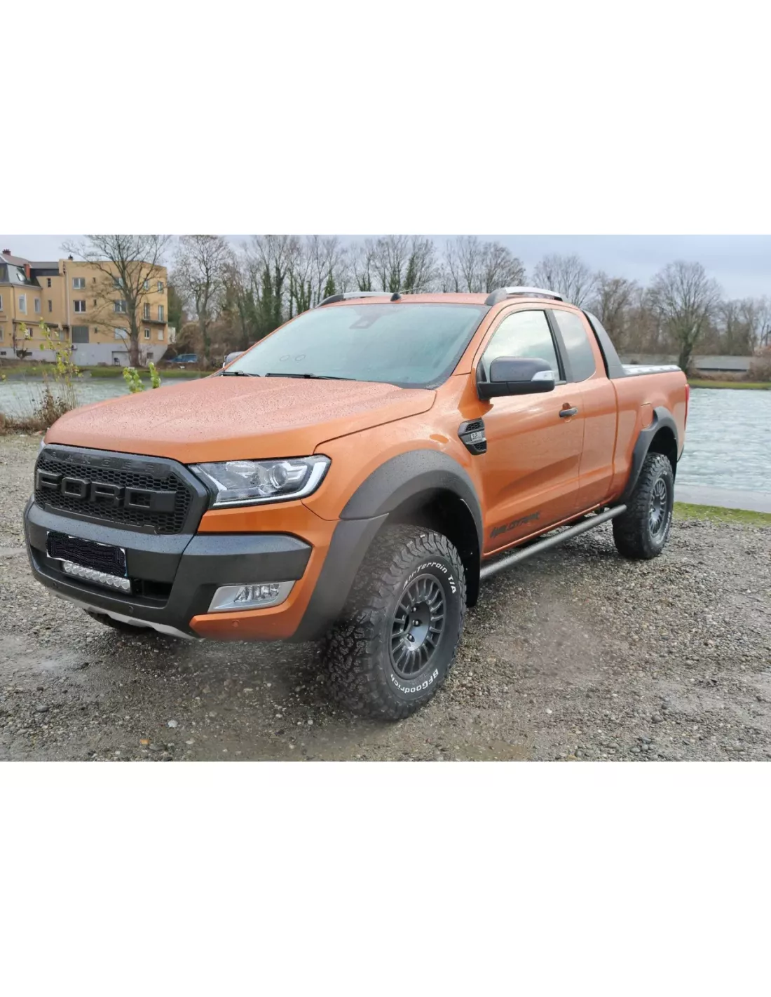 Protections tubulaires de bas de caisse Ford Ranger
