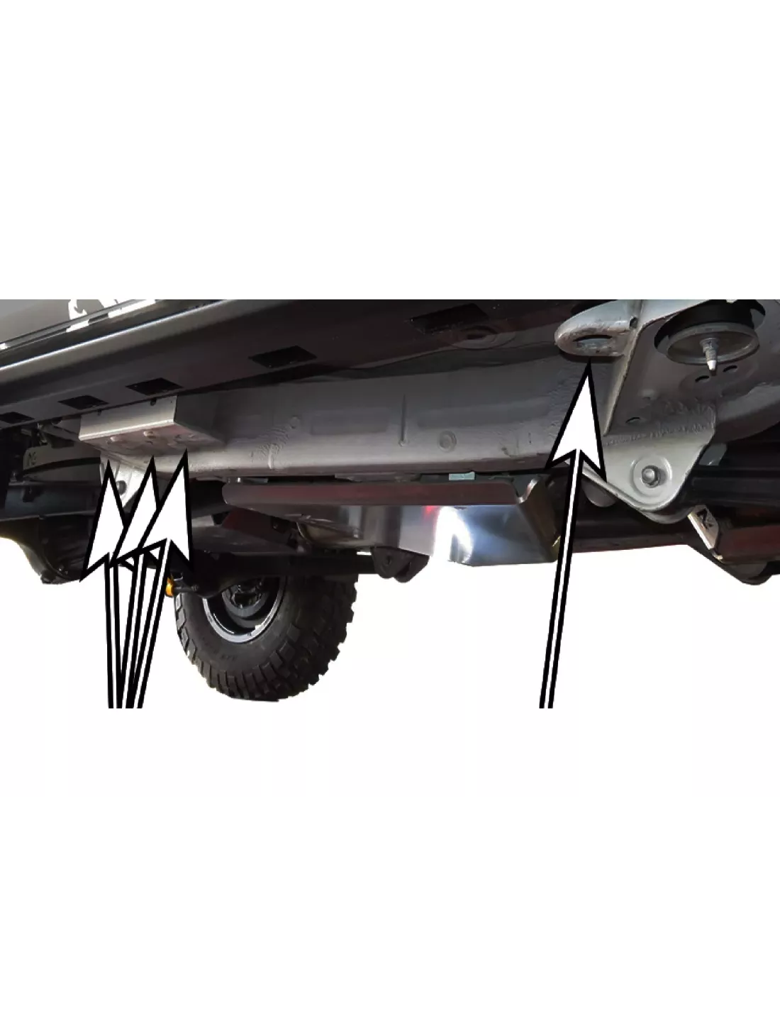 Protections tubulaires de bas de caisse Suzuki Jimny GL