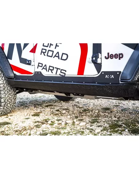 Protections de bas de caisse Jeep Wrangler Unlimited JLU 5 portes