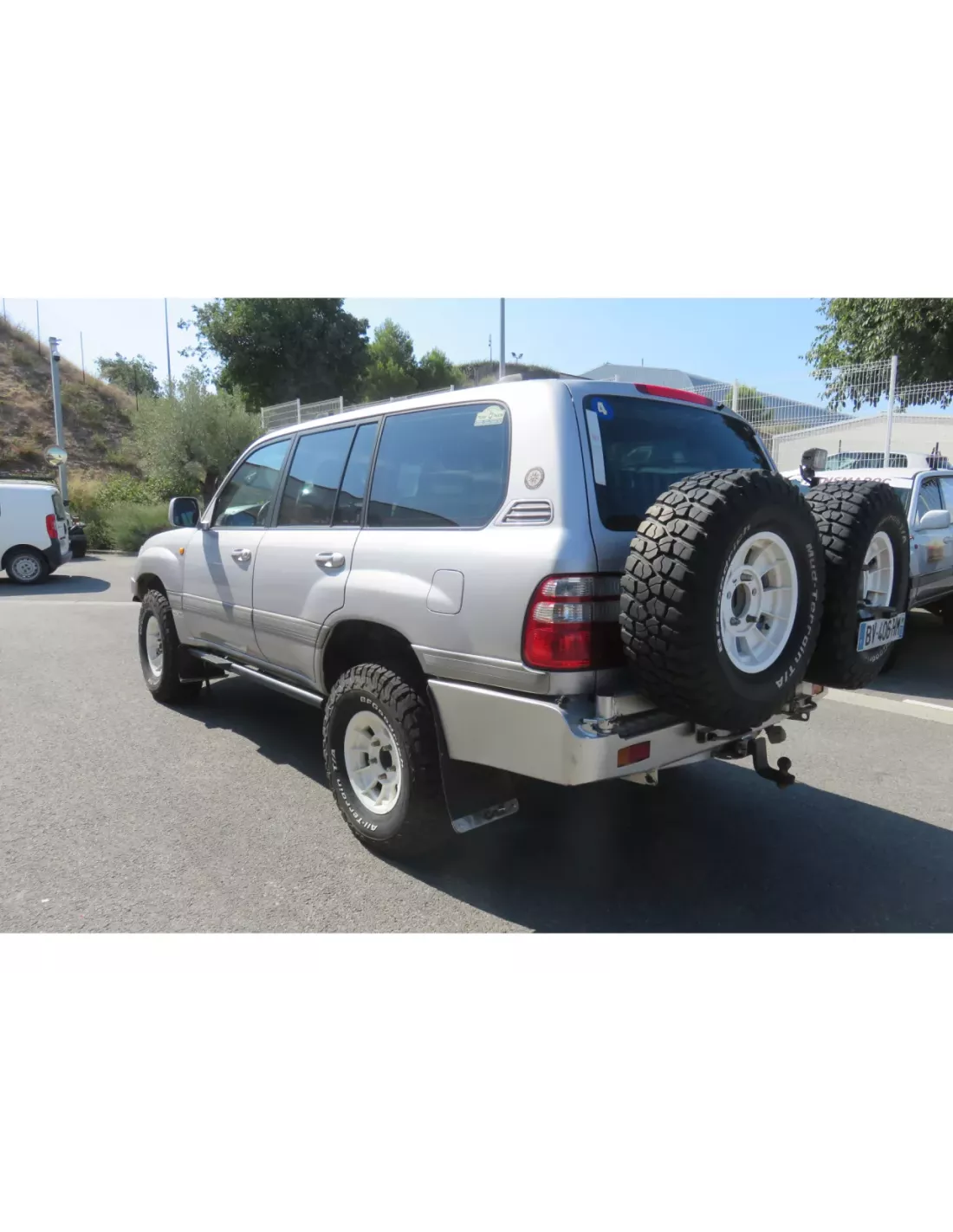 Protections tubulaires de bas de caisse Toyota HDJ100