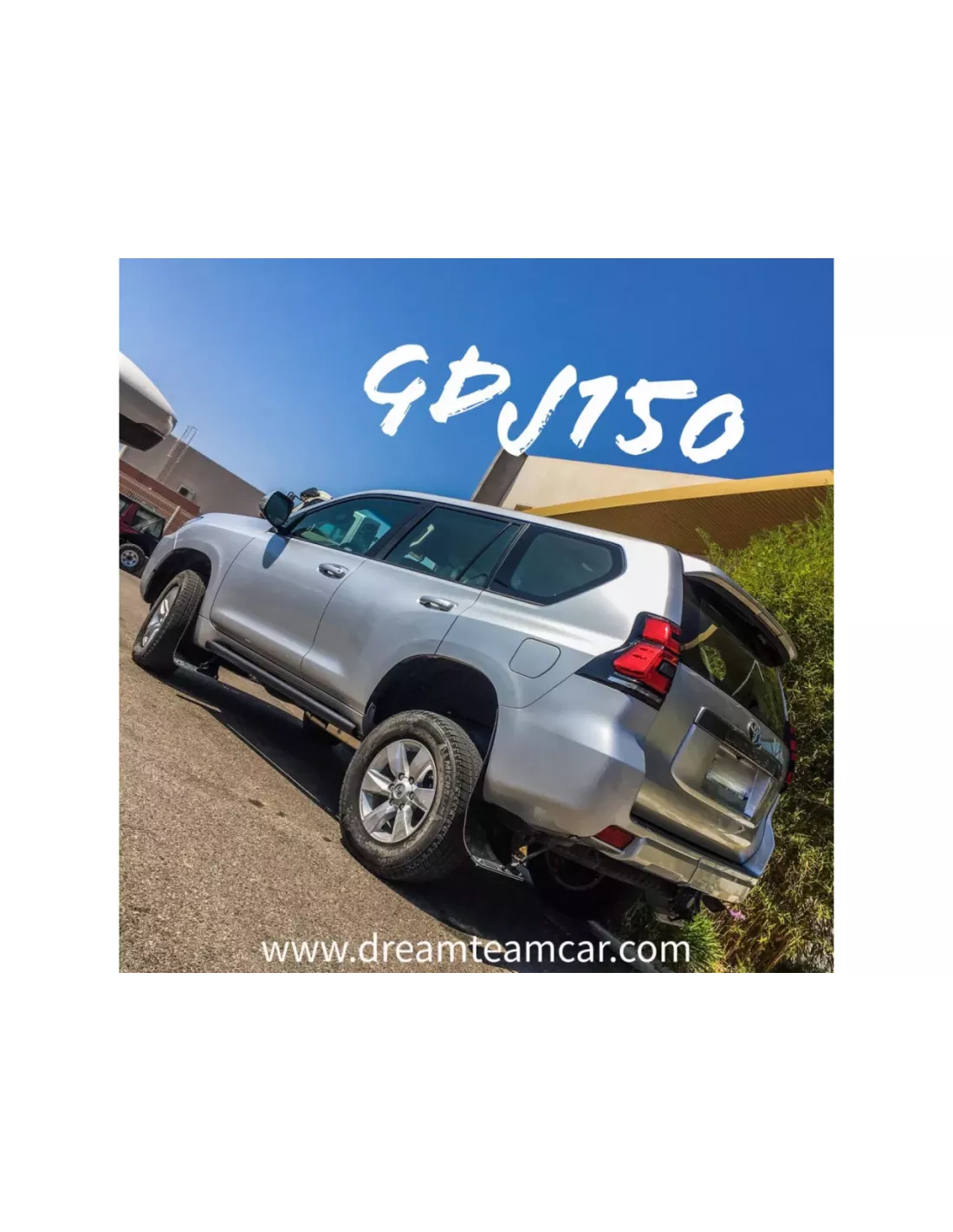 Protections tubulaires de bas de caisse Toyota GDJ150