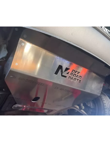Ski de protection avant en aluminium de 6mm Volkswagen Transporter T4